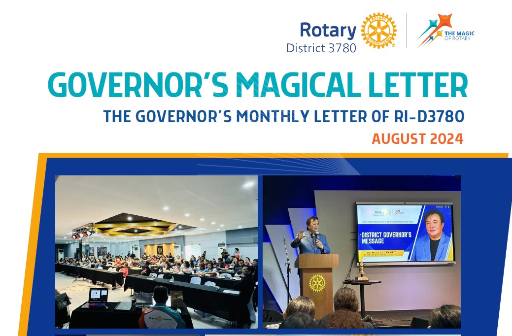 Governor’s Magical Letter – August 2024 Edition