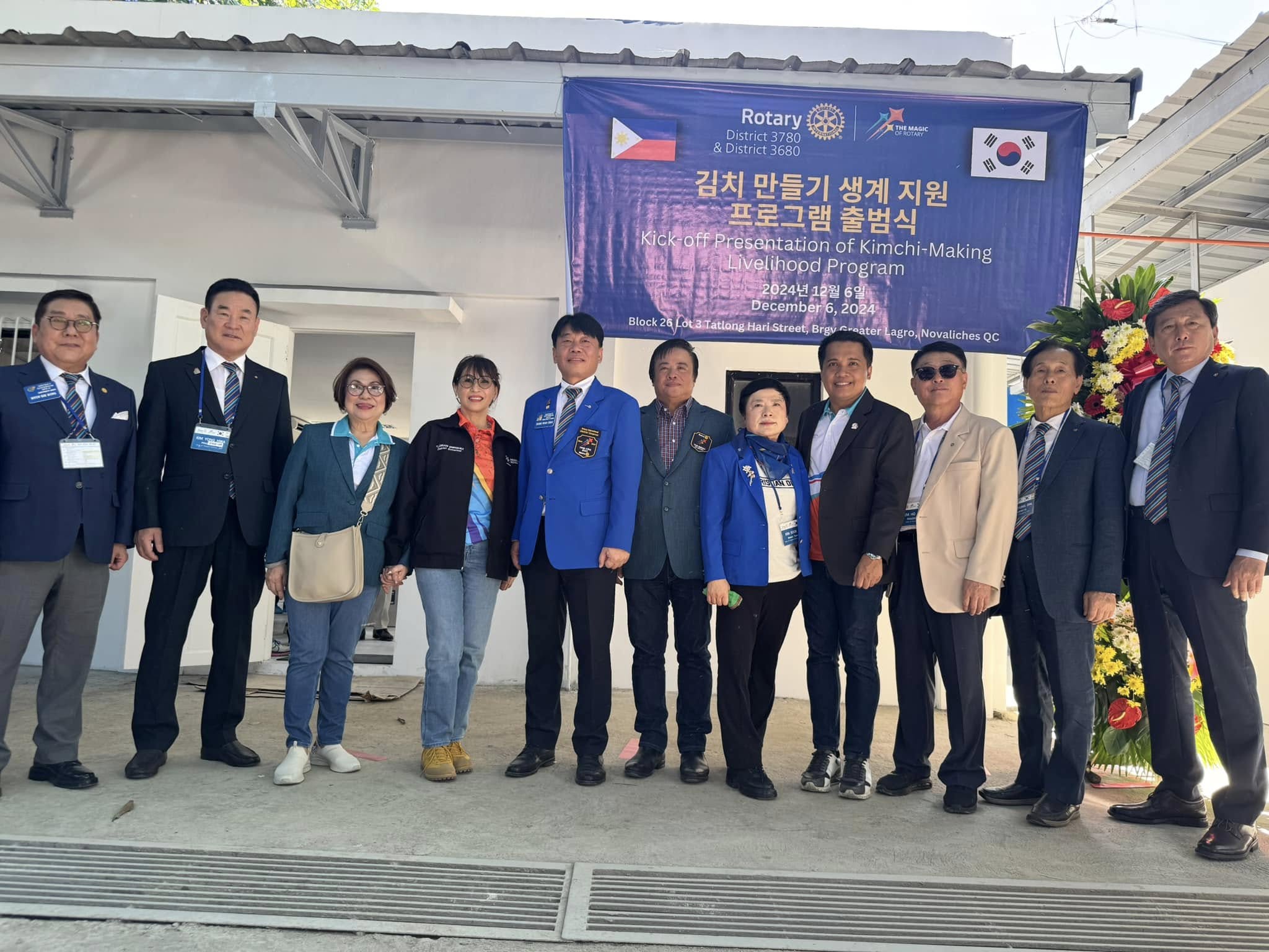 RID3780 launches Kimchi-Making Livelihood Program
