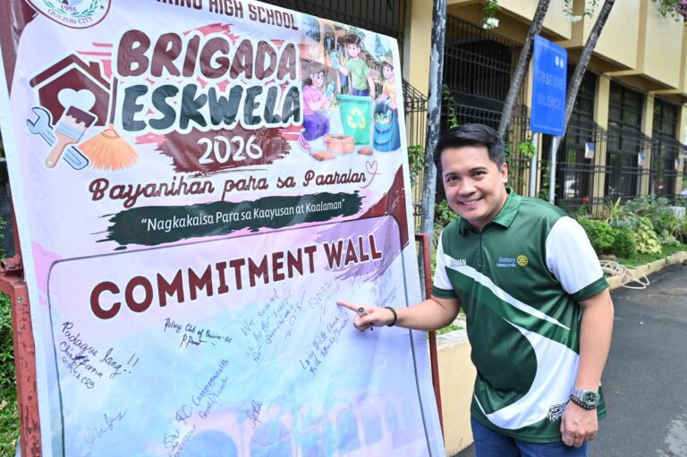 When Service Shows Up: Rotary District 3780 Kicks Off Brigada Eskwela 2026 — GML photo 11