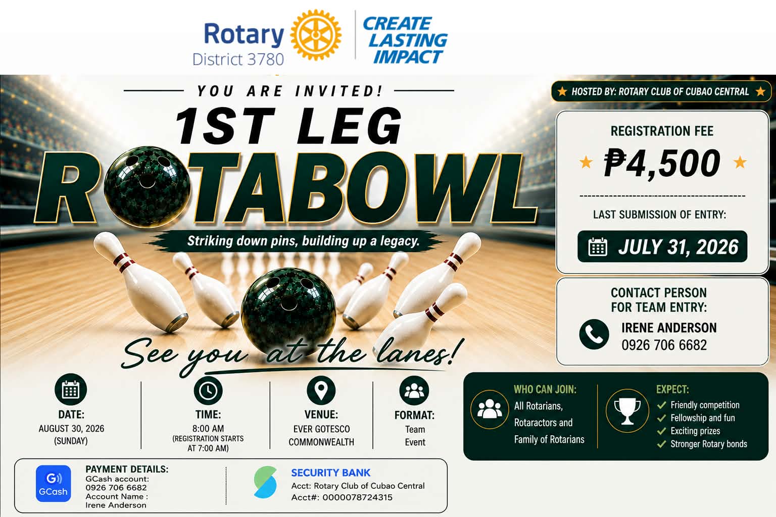 District 3780: RotaBowl 2026-2026 1st Leg