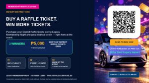 Membership Night Gets More Exciting with Exclusive District Raffle Promo
