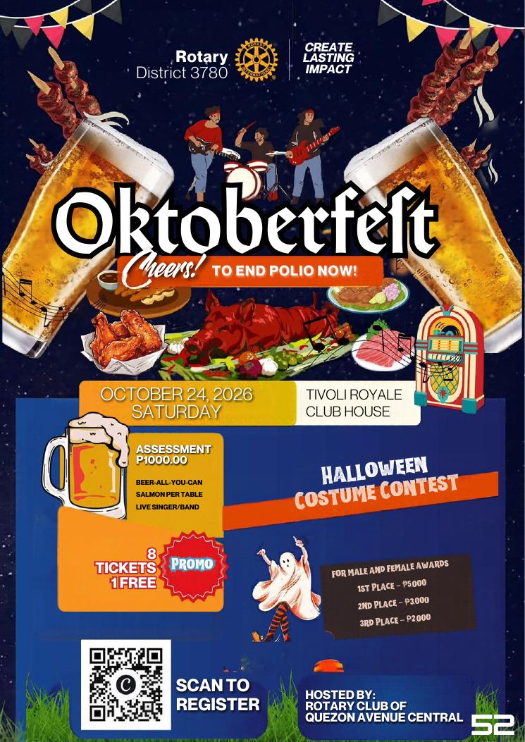Oktoberfest — Cheers to End Polio Now