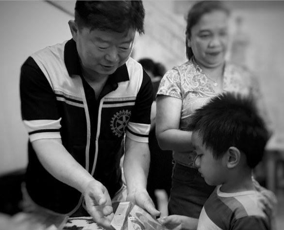 Nurturing Futures: Rotary Clubs of Cubao and Donseongnam Unite for Child Nutrition in Barangay Quirino 2A