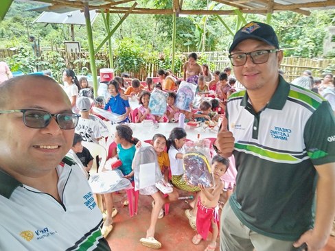RC San Roque Supports Dumagat Children Through Education